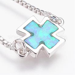 Длительные покрытые металлом регулируемые медные браслеты ползунка BJEW-P165-02A