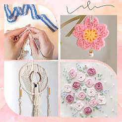 10 моток двухслойной полиэфирной нити для вышивания&nbsp;OCOR-CY0002-99C