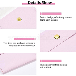 Сумки для хранения ювелирных изделий из искусственной кожи pu ABAG-WH0032-35C