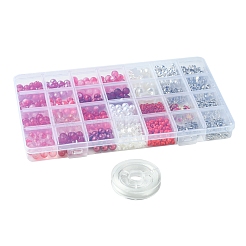 Наборы для изготовления браслетов из сплава эмали&nbsp;DIY-FS0007-51