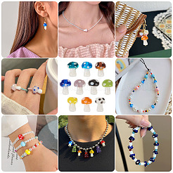 1 нить бусины лэмпворк ручной работы&nbsp;LAMP-TA0001-84H