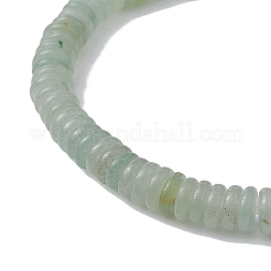 Natürliche grüne Aventurin-Scheibenperlen-Stretch-Armbänder&nbsp;BJEW-JB09515-03