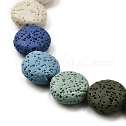 Бусы из натуральной лавы&nbsp;G-I034-A01-01C