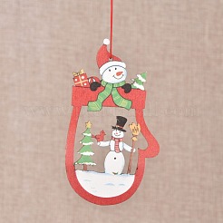 Ornements en bois de gant&nbsp;DIY-TAC0007-27A