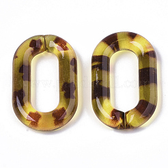 Прозрачные акриловые связывая кольца&nbsp;OACR-S036-006B-A02