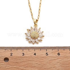 Ожерелья из нержавеющей стали 304 для женщин NJEW-R015-01G