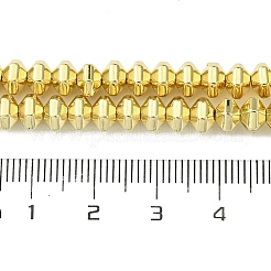 Гальванические нити из синтетических немагнитных гематитовых бусин G-H020-G01-02