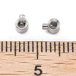Perline di crimpatura in acciaio inossidabile 304&nbsp;LS-STAS-L216-51P