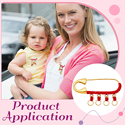 6 шт. выводы для английских булавок из сплава&nbsp;JEWB-PH01281