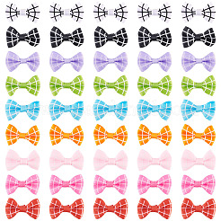 90 шт. 9-х цветные аксессуары из полиэстера для украшения&nbsp;DIY-TA0012-88