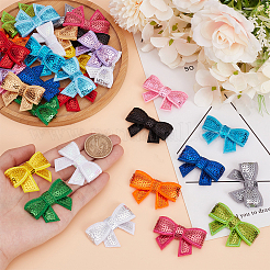 32 pieza de apliques de lentejuelas con lazo 3D de 16 colores para coser&nbsp;PATC-PH0001-19