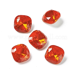 Cabochon in strass di vetro k9 elettroplaccati in stile opale&nbsp;RGLA-J021-B-NC