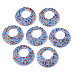 Двойные непрозрачные акриловые подвески MACR-S361-37C