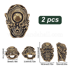 2 шт. Латунные бусины&nbsp;KK-HY0003-93