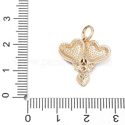 Ottone con pendenti smaltati&nbsp;RB-CBAF749-01B