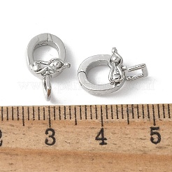 Латунные микропроволочные кубические циркониевые подвески KK-D324-08P