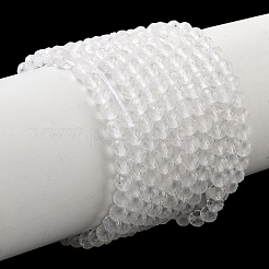 Natürlichem Quarz-Kristall-Perlen Stränge&nbsp;G-F596-44-4mm