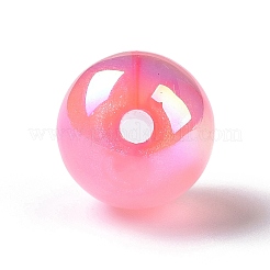 УФ-покрытие радужными переливающимися акриловыми бусинами&nbsp;OACR-C010-14B