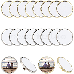 Набор для изготовления брошей-булавок своими руками из 10 набора для сублимационной заготовок&nbsp;FIND-SP0004-08A