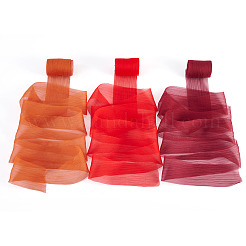 3 рулон 3-х цветной складчатой полиэстеровой ленты OCOR-TA0002-98D