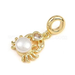 Европейские подвески-шармы с подвесками из латуни KK-C114-15G