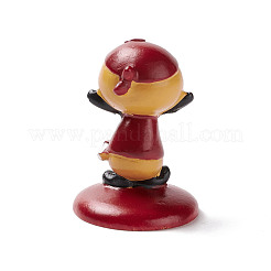 Хэллоуин тема мини смолы украшения домашнего дисплея DJEW-B005-06