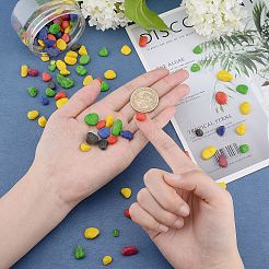 Крашеные бусины из драгоценных камней G-GA0001-25