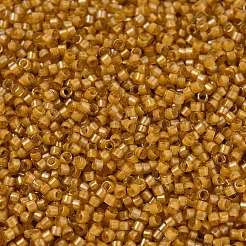 MIYUKIデリカビーズ  シリンダー  日本製シードビーズ  11/0  （db0272)アキノキリンソウトパーズab  1.3x1.6mm  穴：0.8mm  約10000個/袋  50 G /袋&nbsp;SEED-X0054-DB0272