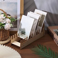 Porte-cartes de visite en bois&nbsp;AJEW-WH0248-637
