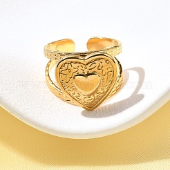 Кольцо-манжета из нержавеющей стали 304 для женщин&nbsp;LS-RJEW-A053-06G-08