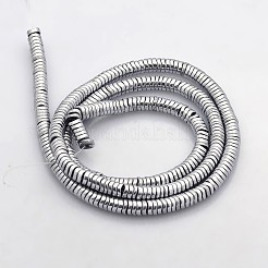 Electroplate non magnetici ematite sintetico fili di perline&nbsp;G-J216A-08
