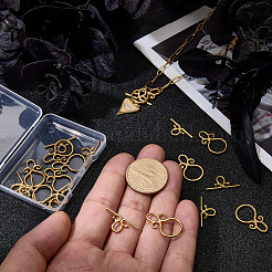 10 шт. застежки-тоглы из нержавеющей стали 304&nbsp;STAS-BBC0008-32G