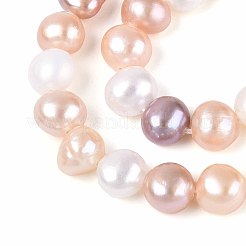 Нити из натурального культивированного пресноводного жемчуга PEAR-N014-05M-02