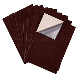 Стекающая ткань, самоклеящаяся ткань, кокосового коричневый, 40x28.9~29 см, 12sheets / комплект