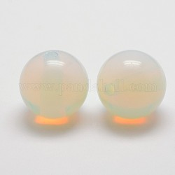 Opalite бисер, круглые, 20 мм, отверстие : 3~4 мм
