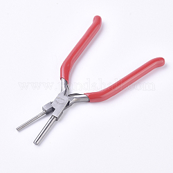 Bail Making Pliers,  for Jewelry Making Supplies , Red, 170x107x12mm