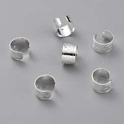 耳カフのパーツ  スターとリング  925銀メッキ  10.5x11x7mm  穴：0.8mm