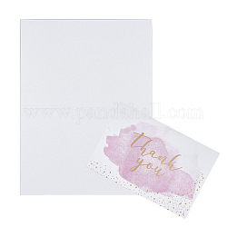 CRASPIRE Envelope and Thank You Cards Sets, for Mother's Day Valentine's Day Birthday Thanksgiving Day, Mixed Color, 11x16x0.03cm, 20x15x0.04cm