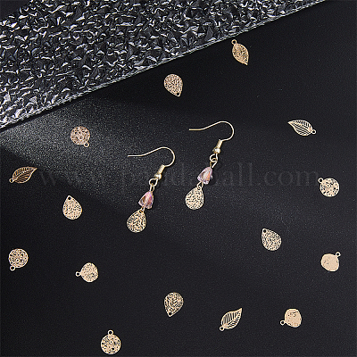 150 шт. 5 стильных подвески из латуни с покрытием из латуни KKC-FH0001-04-1