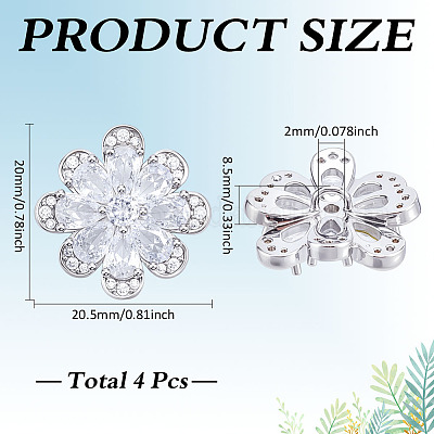 4 шт. латунные пуговицы с 1 отверстиями BUTT-MA0001-15B-P-1