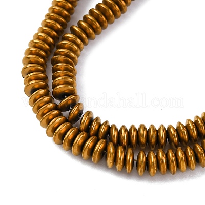 Гальванические немагнитных гематит бисер пряди G-P571-B01-01D-1