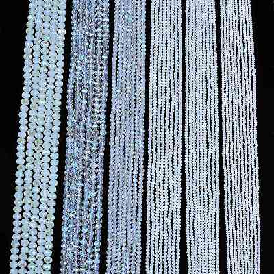 Стеклянные бусины с гальваническим покрытием  X-EGLA-A044-J6mm-L06-1