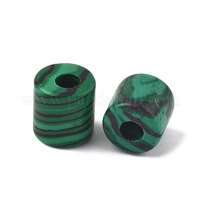 Синтетические малахитовые шарики&nbsp;G-I395-B13-1