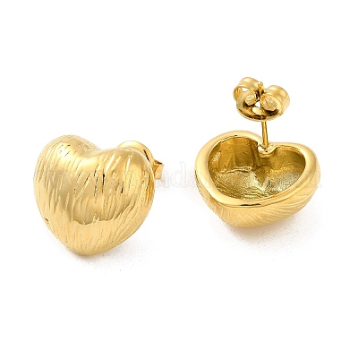 Серьги-гвоздики из нержавеющей стали 304 для женщин EJEW-G364-01G-1