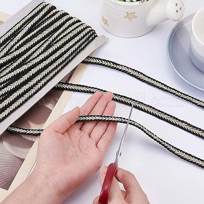 Тесьма из полиэстера&nbsp;OCOR-WH0065-25-1