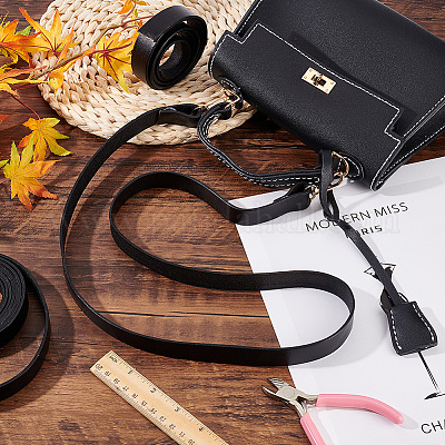 Плоский шнур из воловьей кожи длиной 4 м. WL-PH0004-19B-1