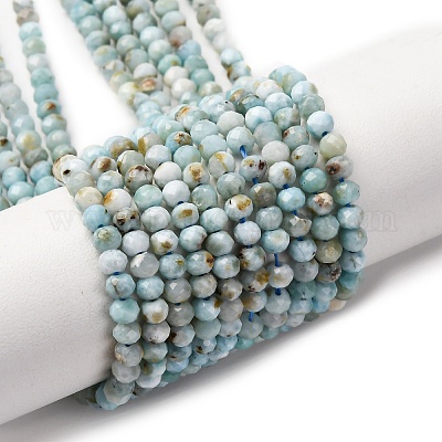 Природные ларимар бисер нитей G-F803-B01-02-1