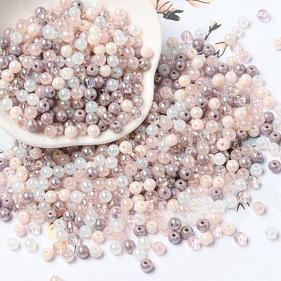 Стеклянные бусины&nbsp;GLAA-R221-04-1