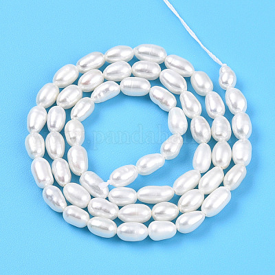 Нити из натурального культивированного пресноводного жемчуга PEAR-N012-04M-1