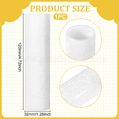 Акриловый текстурный валик DIY-WH0622-359B-1